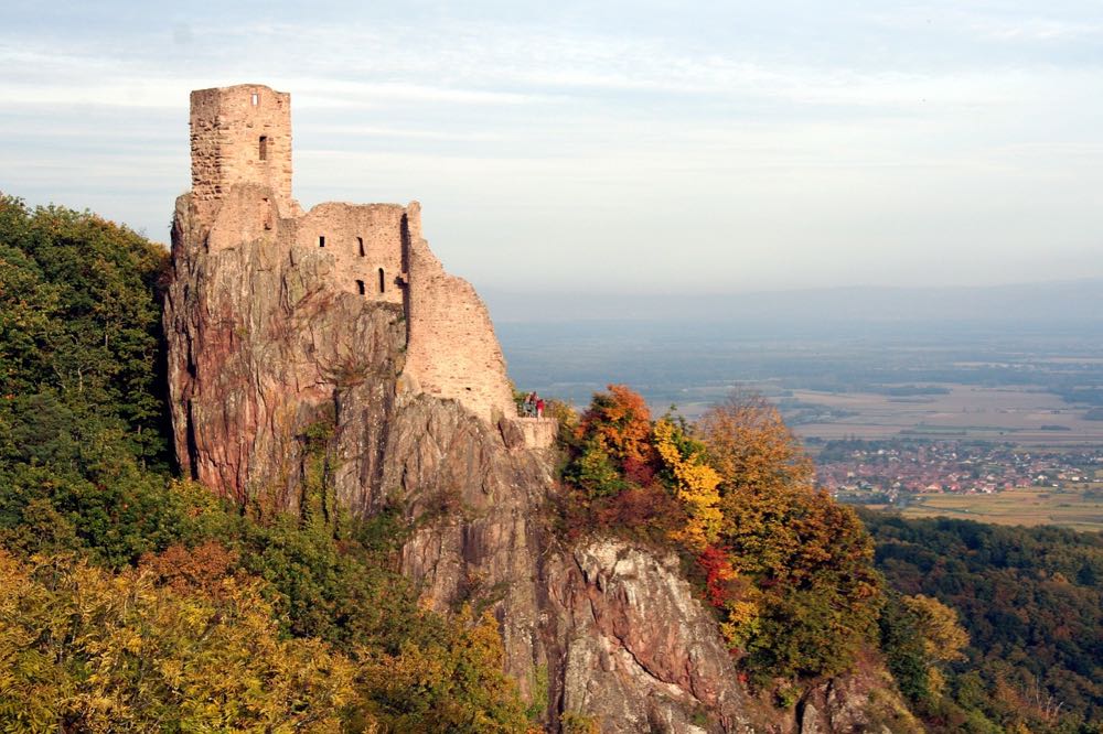 Château à Ribauvillé en Alsace